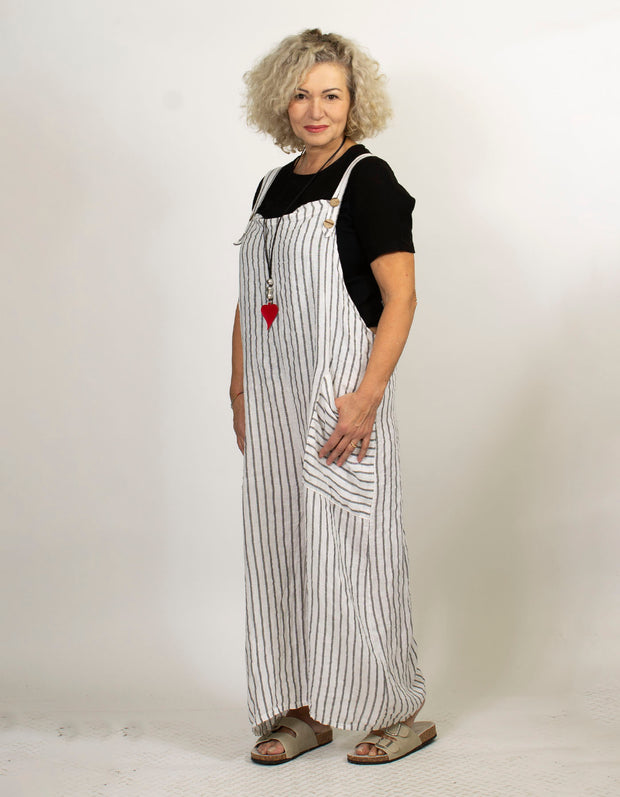 Cosima Linen Overalls