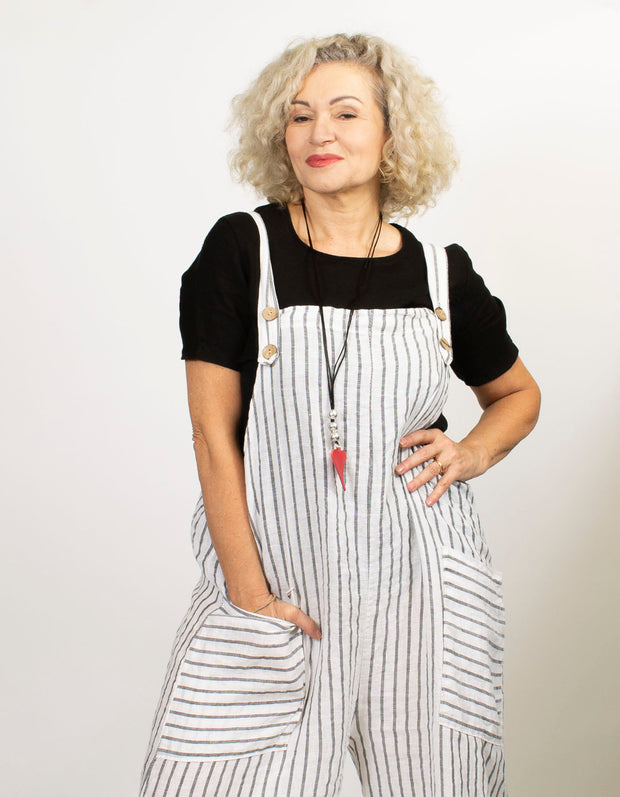 Cosima Linen Overalls