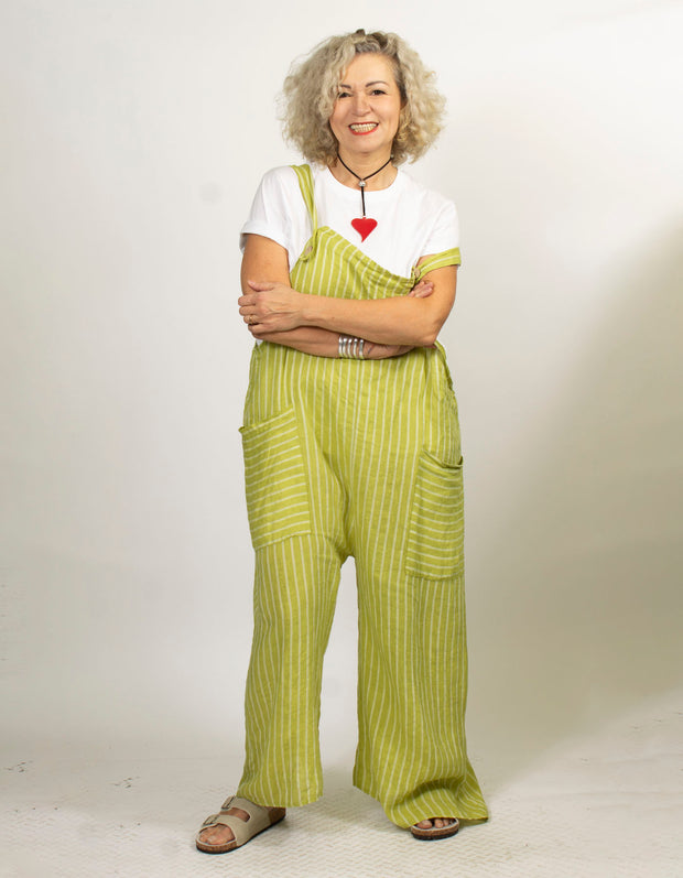 Cosima Linen Overalls