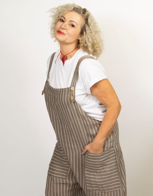 Cosima Linen Overalls
