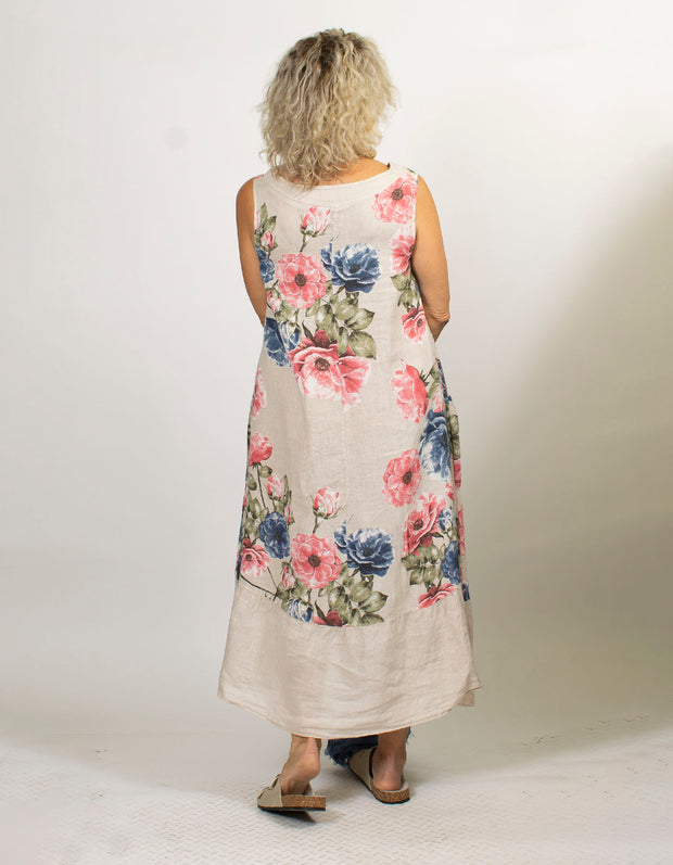 Luna Linen Dress
