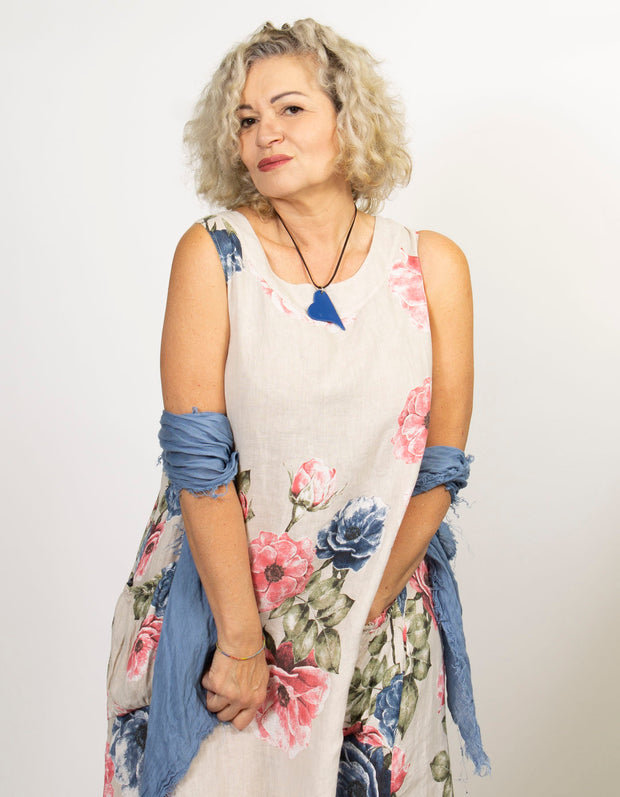 Luna Linen Dress