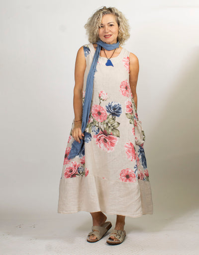 Luna Linen Dress
