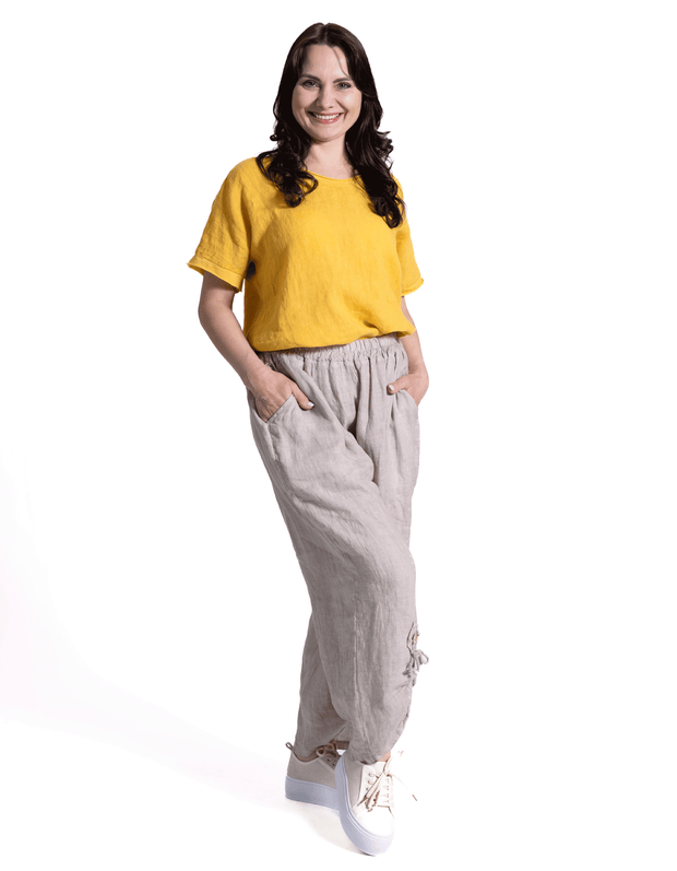 Alba Linen Bottoms