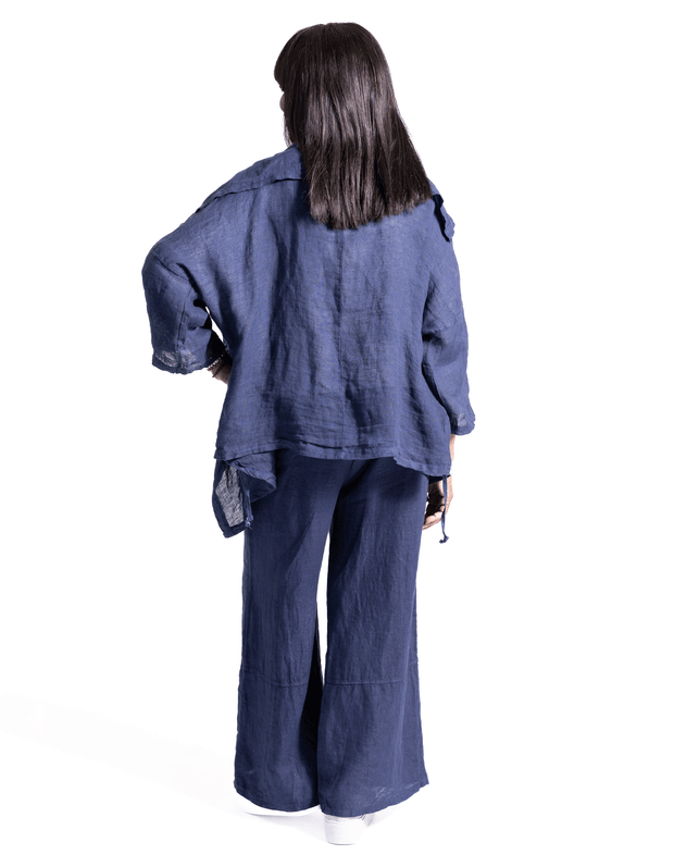Rosalia Linen Cardigan