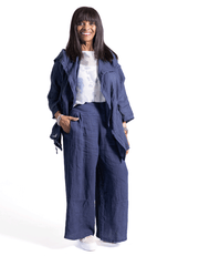 Rosalia Linen Cardigan