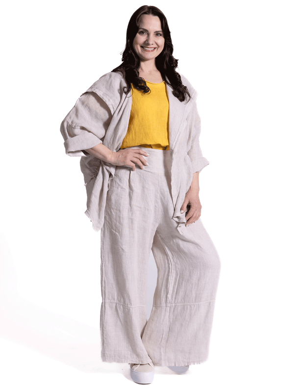 Rosalia Linen Cardigan