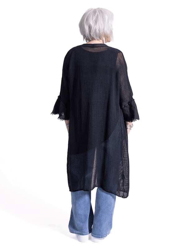 Matilde Long Cotton Cardigan