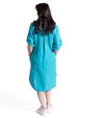 Curva Linen Dress