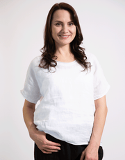 Leila Linen Top