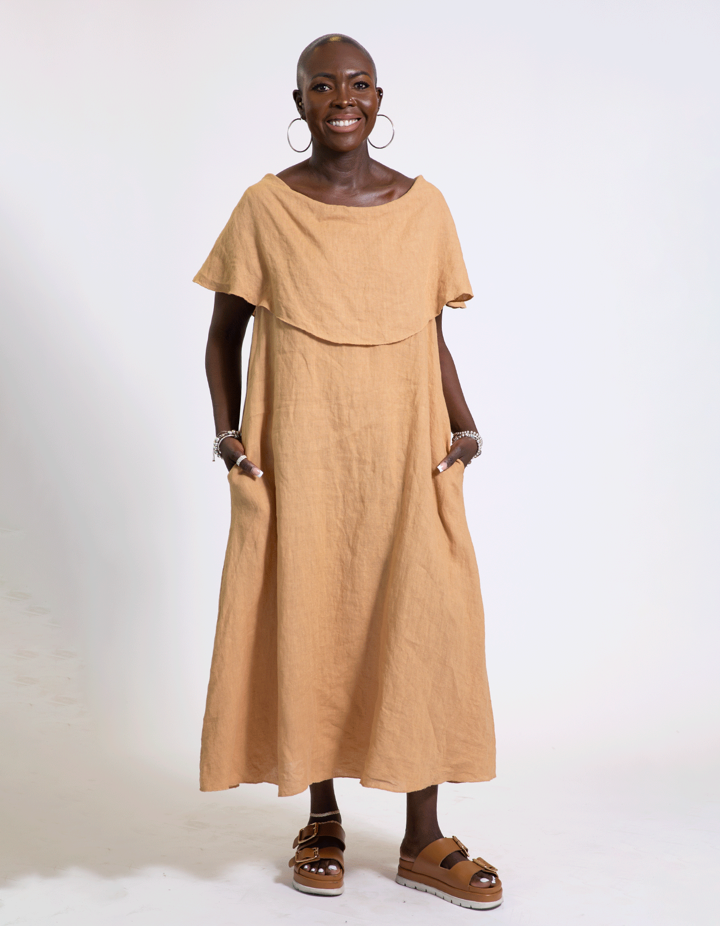 Francesca Linen Dress