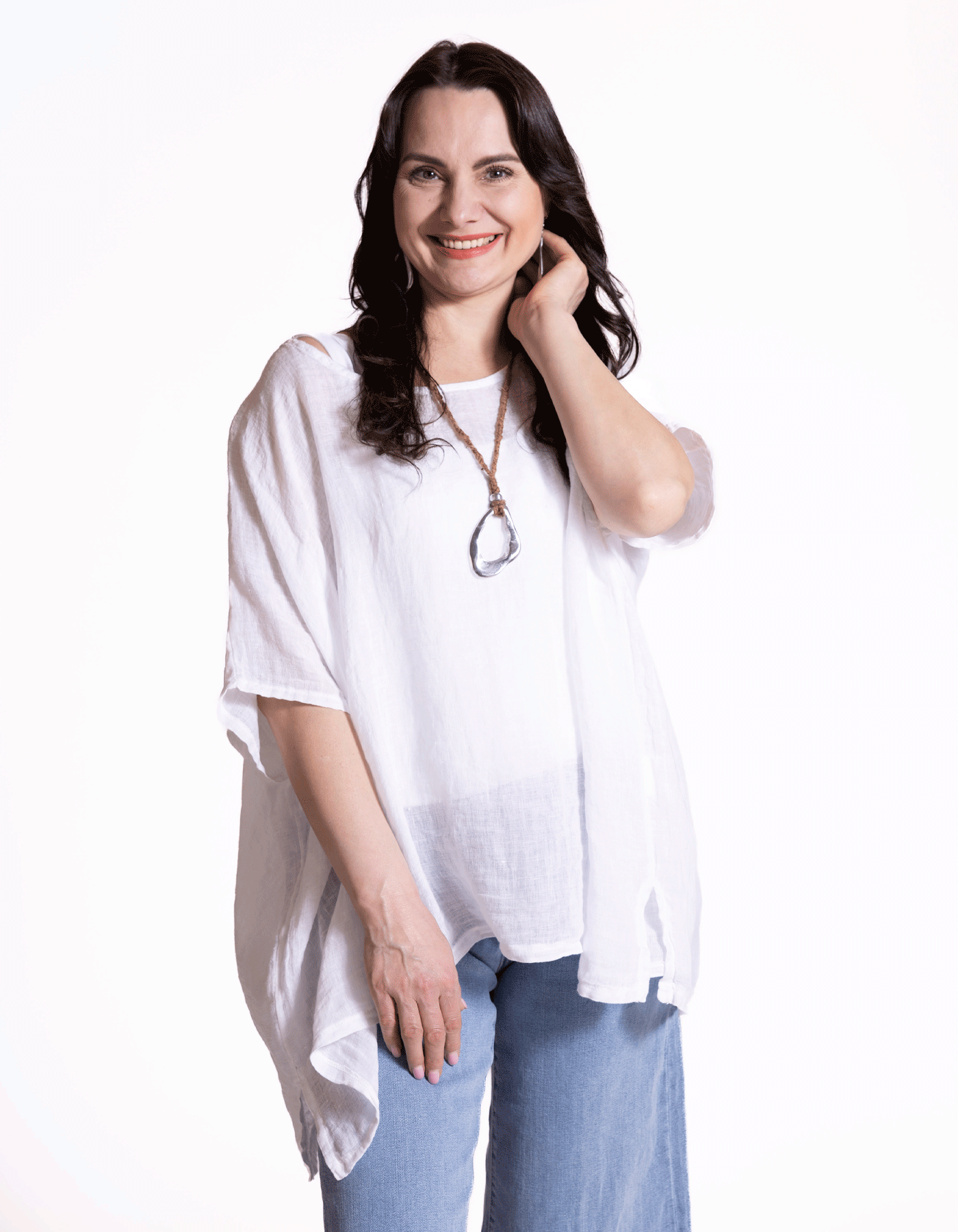 Mariella Linen Shawl