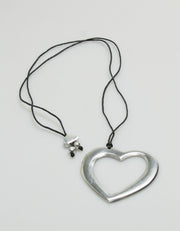 Recycled Aluminum Heart Necklace