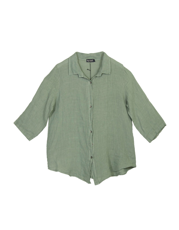 Elara Linen Top