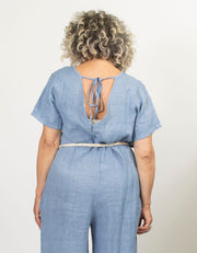 Carina Linen One-Piece