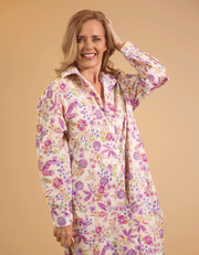 Giovanna Soft-Washed Cotton Tunic Dress
