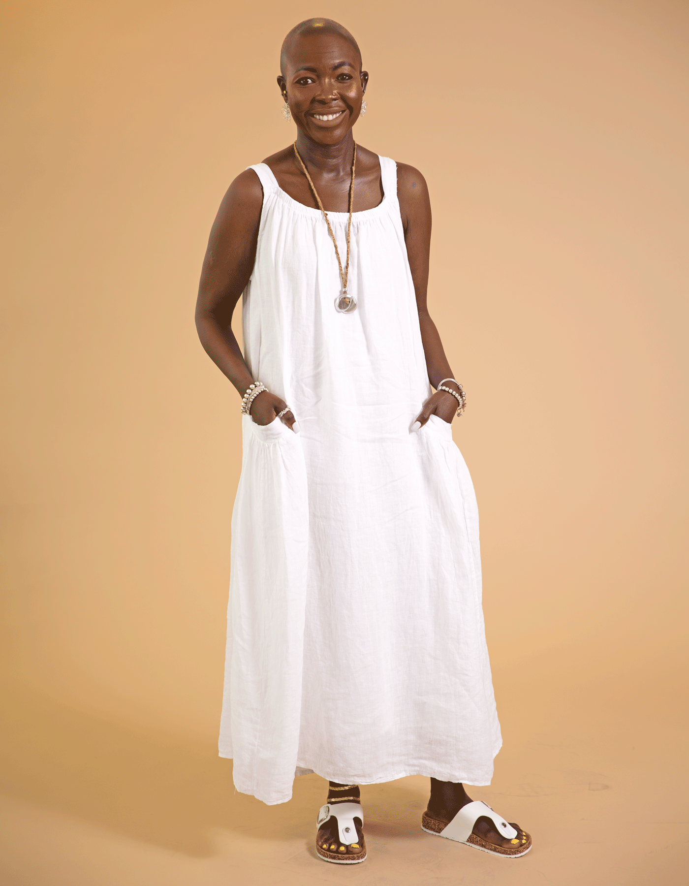 Maggia Linen Dress