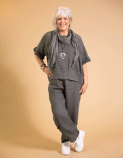Rosana Linen Top