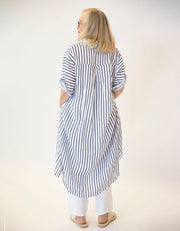 Teria Linen Shirt Dress