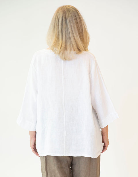 Villa Linen Top