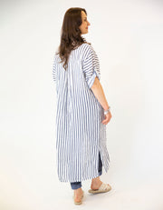 Teria Linen Shirt Dress