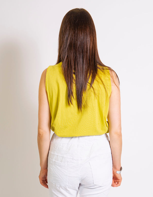 Cailyn Linen Blend Top
