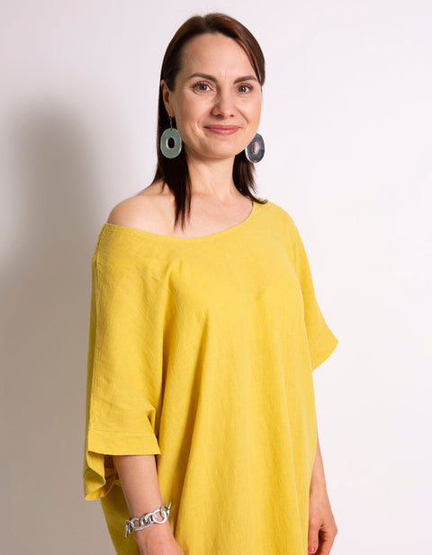 Edwige Linen Dress