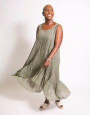 Virna Linen Dress