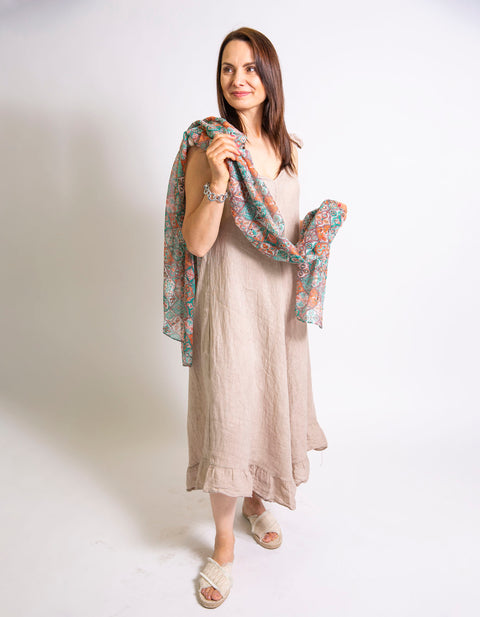 Claudia Linen Dress