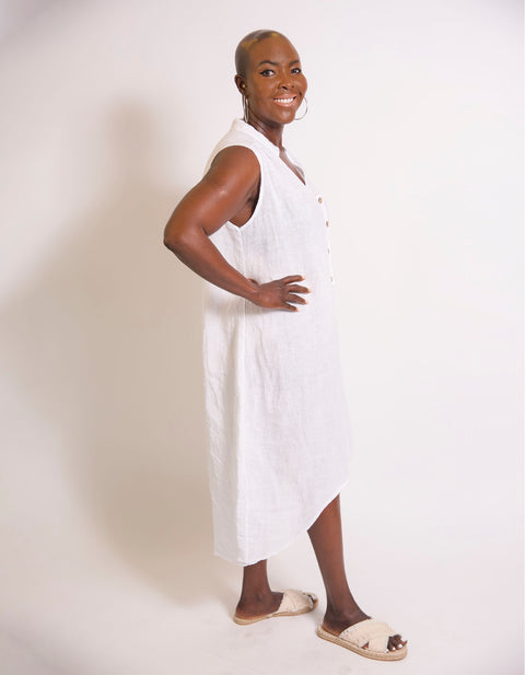 Caterina Linen Dress