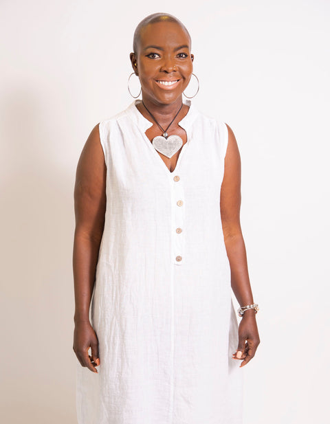 Caterina Linen Dress