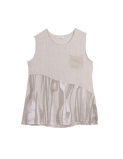 Vedette Linen Top