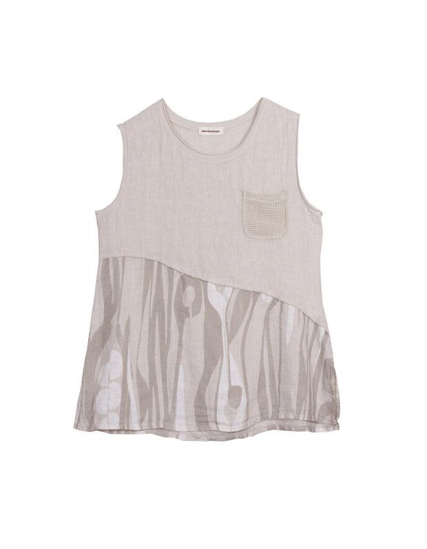 Vedette Linen Top