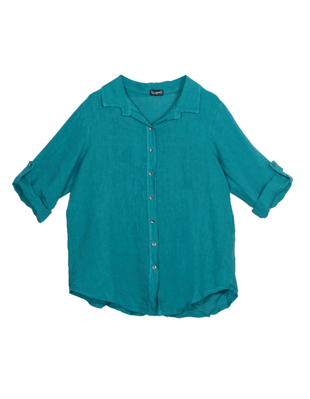 Elara Linen Top