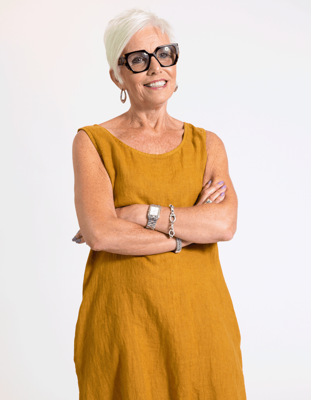Frances Linen Dress