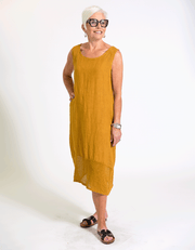 Frances Linen Dress