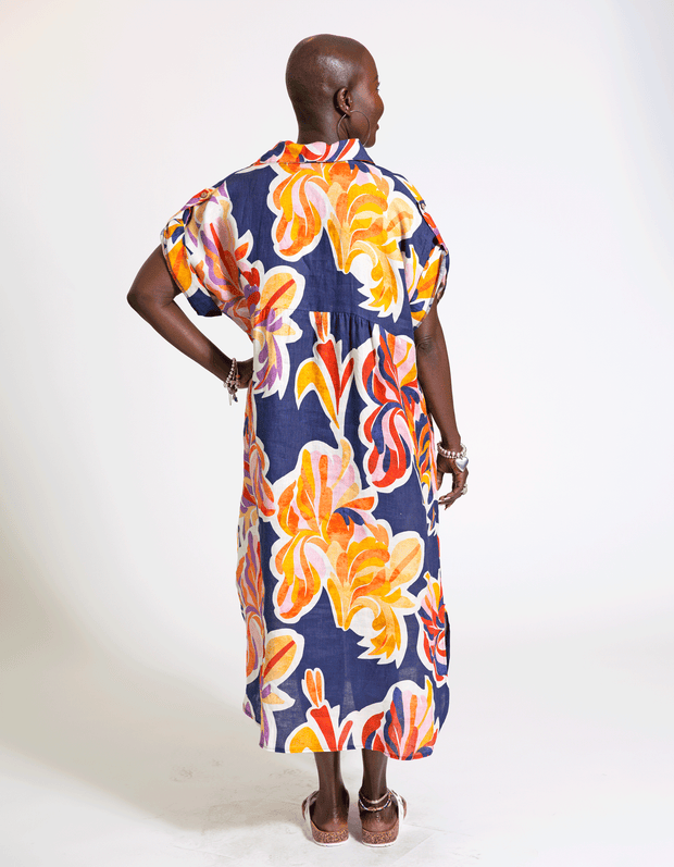 Valentina Linen Dress