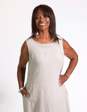 Frances Linen Dress