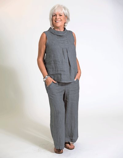 Gabriella Linen Bottoms