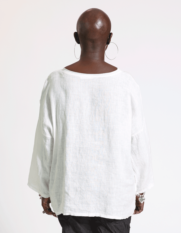 Marzia Linen Top