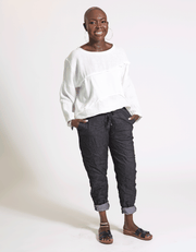 Marzia Linen Top