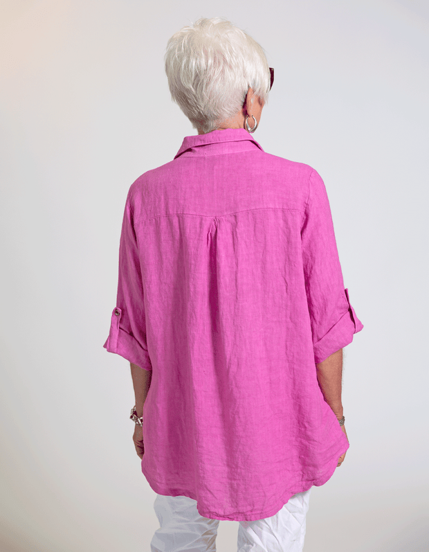 Elara Linen Top
