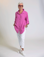Elara Linen Top