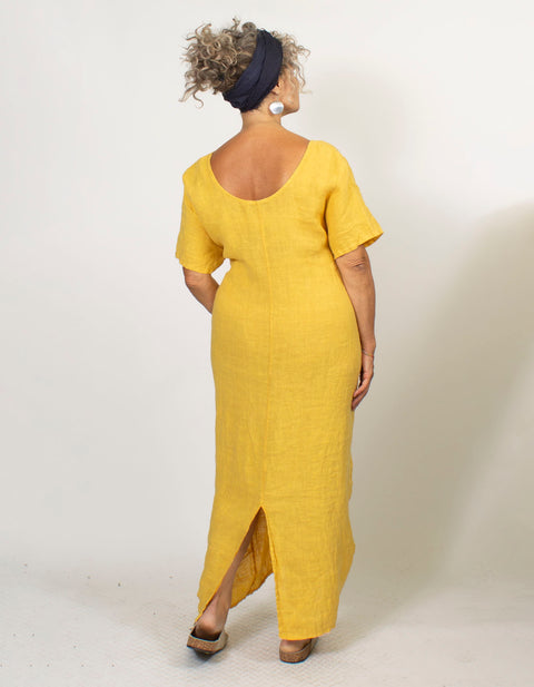 Aria Linen Dress