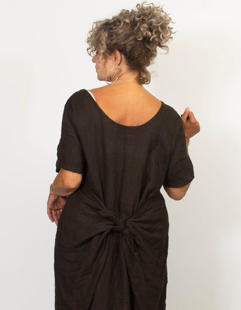 Aria Linen Dress