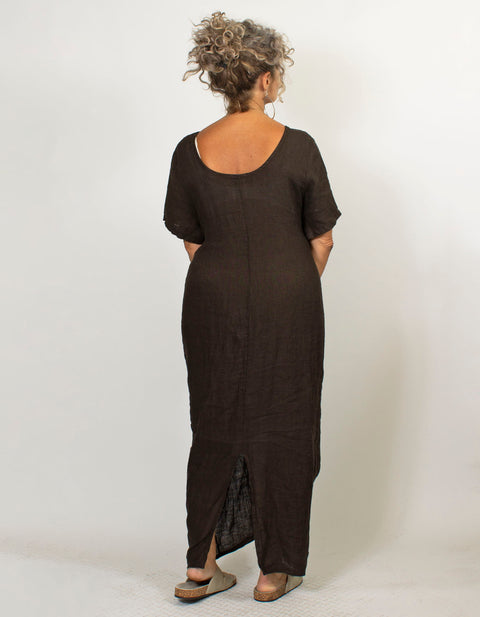 Aria Linen Dress