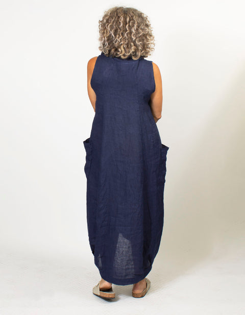 Luciana Linen Dress