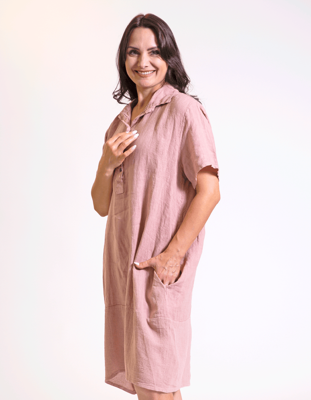 Ludovica Linen Dress