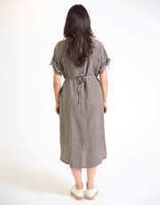 Simona Linen Dress
