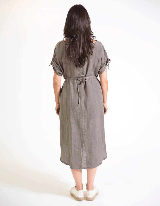 Simona Linen Dress